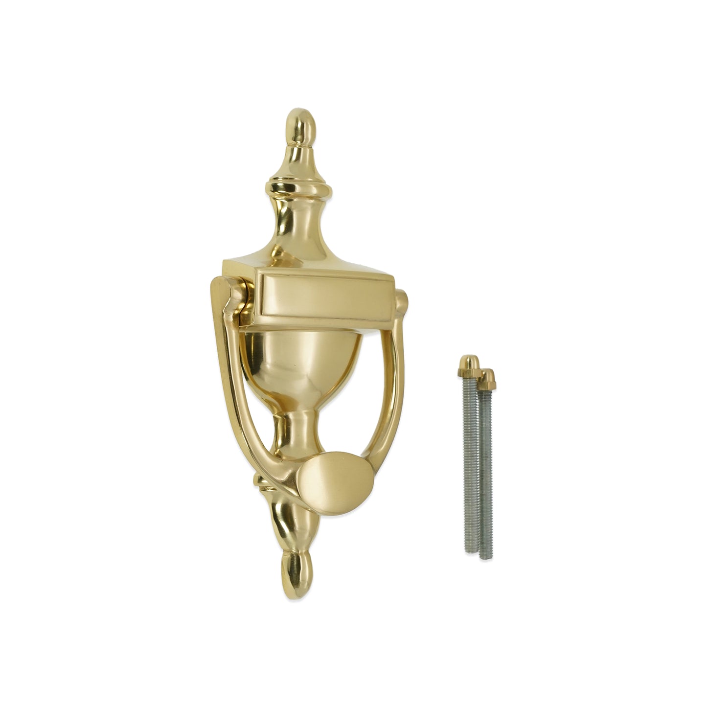 Polished Brass Victorian Door Knocker Home Decor