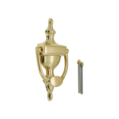 Polished Brass Victorian Door Knocker Home Decor