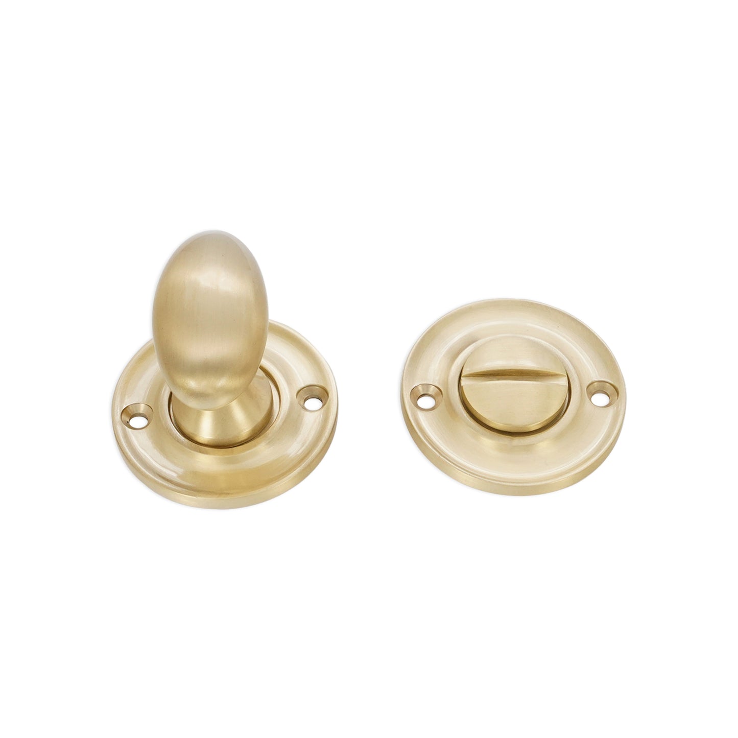 Slimline Turn & Release Satin Brass
