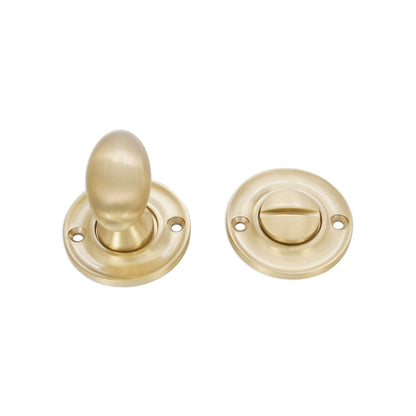 Slimline Turn & Release Satin Brass