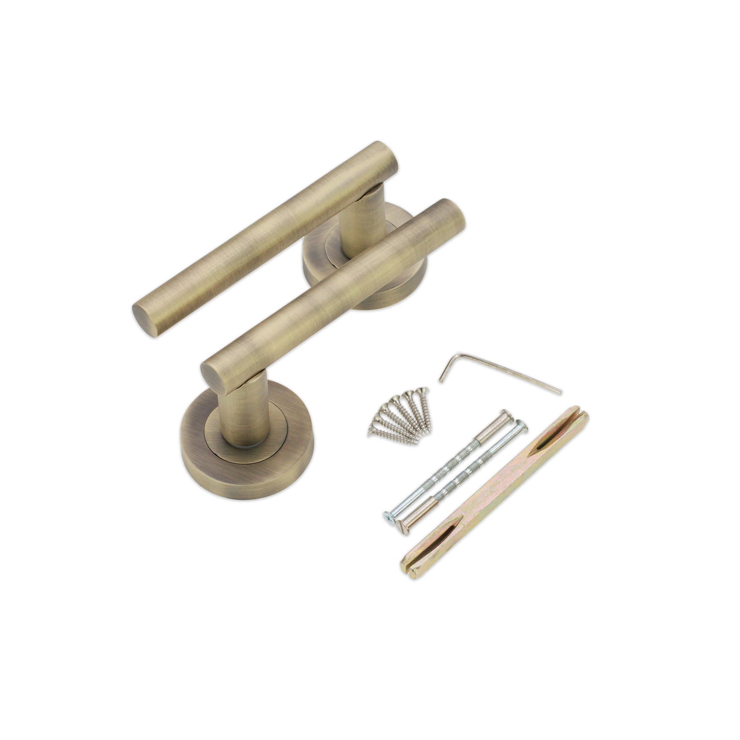 Lever on Rose Door Handle Home Decor