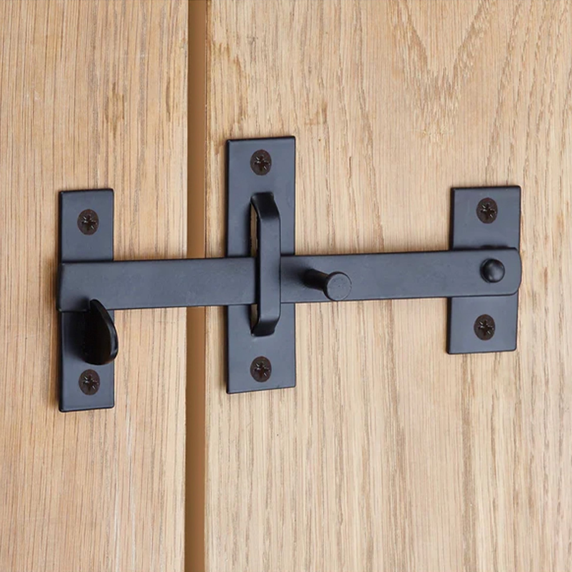 Black Iron Suffolk Latch Home Decor 