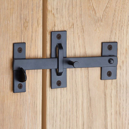 Black Iron Suffolk Latch Home Decor 