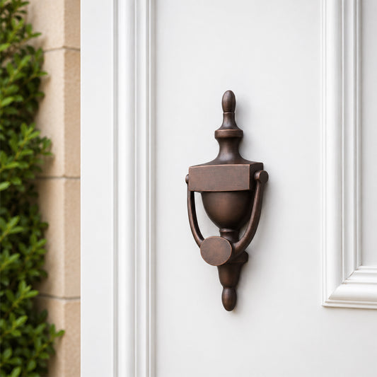 Victorian Door Knocker 200mm Aged Bronze