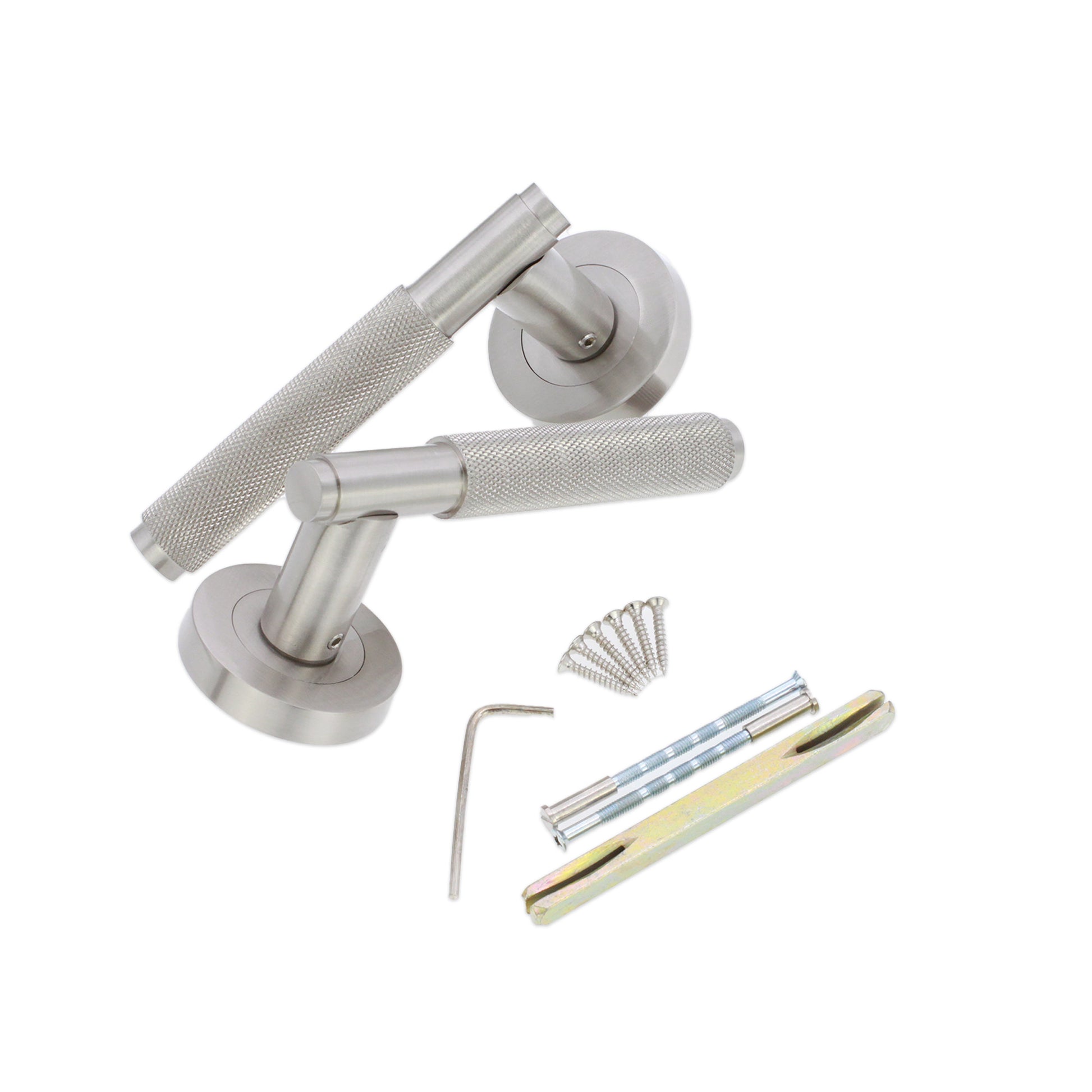 Lever on Rose Door Handle Home Decor