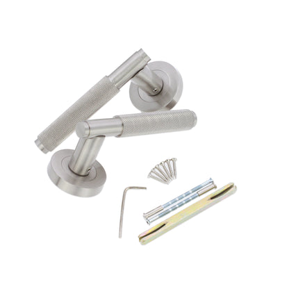 Lever on Rose Door Handle Home Decor