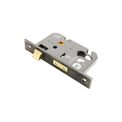 2,5" CE-Europrofil-Einsteckschloss - Zinn
