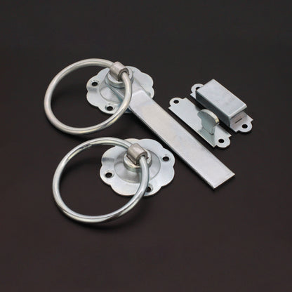 Zinc Ring Gate Latch Home Decor  