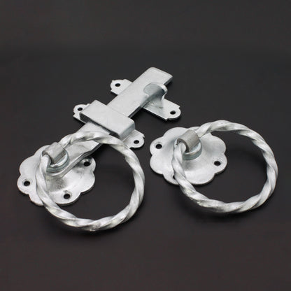 Zinc Ring Gate Latch Home Decor  