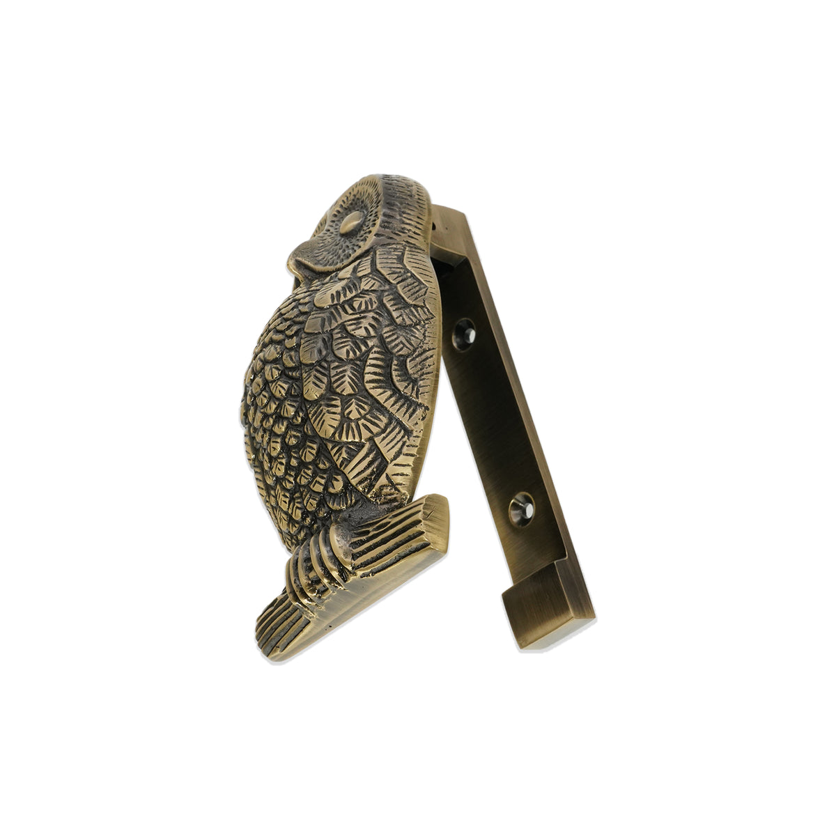 Antique Brass Owl Door Knocker Home Decor