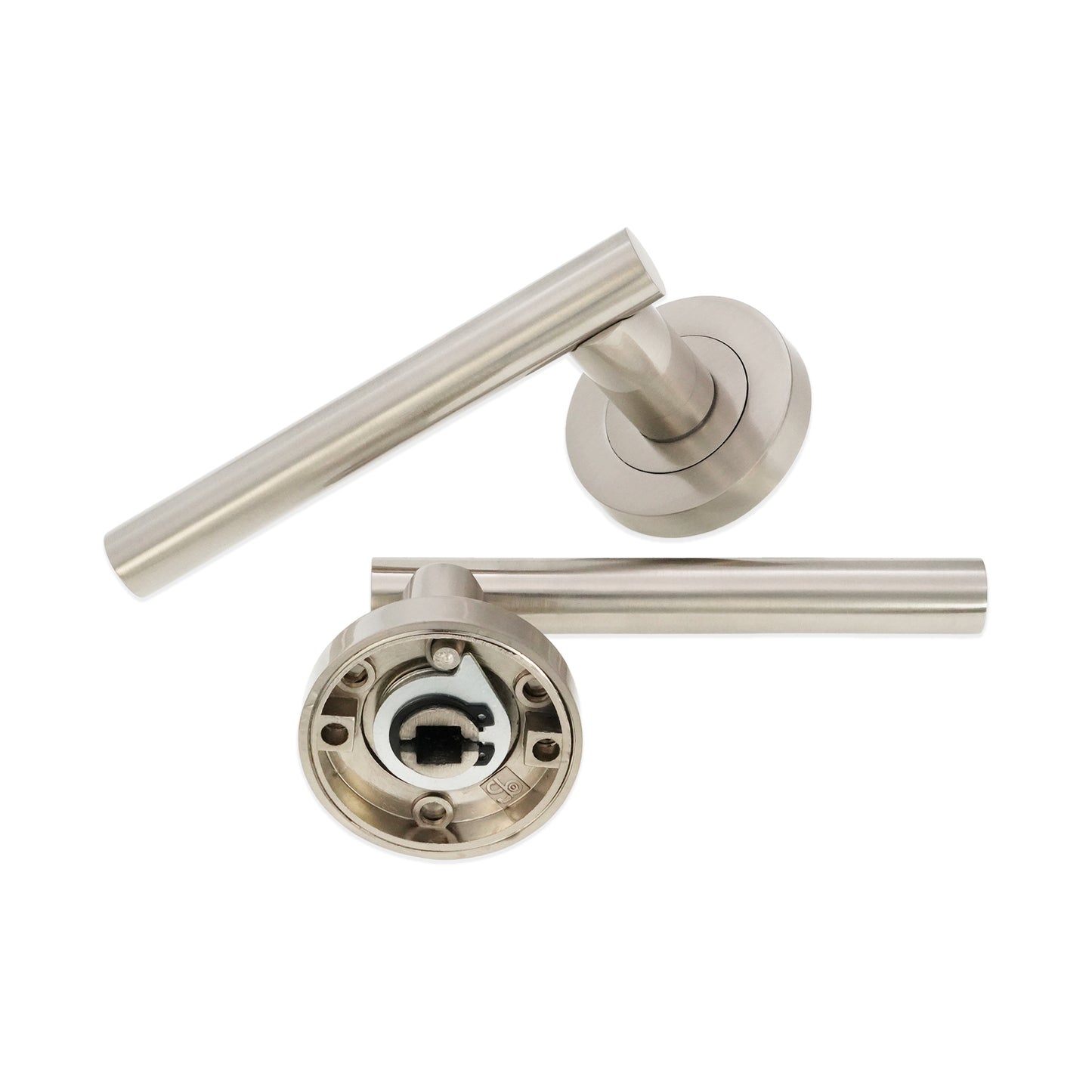 Satin Nickel Jura Lever Door Handle Home Decor