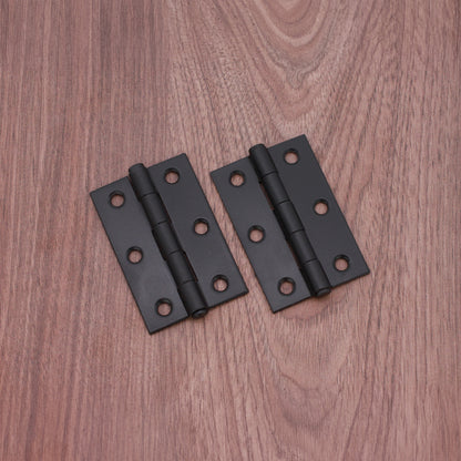 NON CE Mild Steel Butt Hinges - Black Nickel