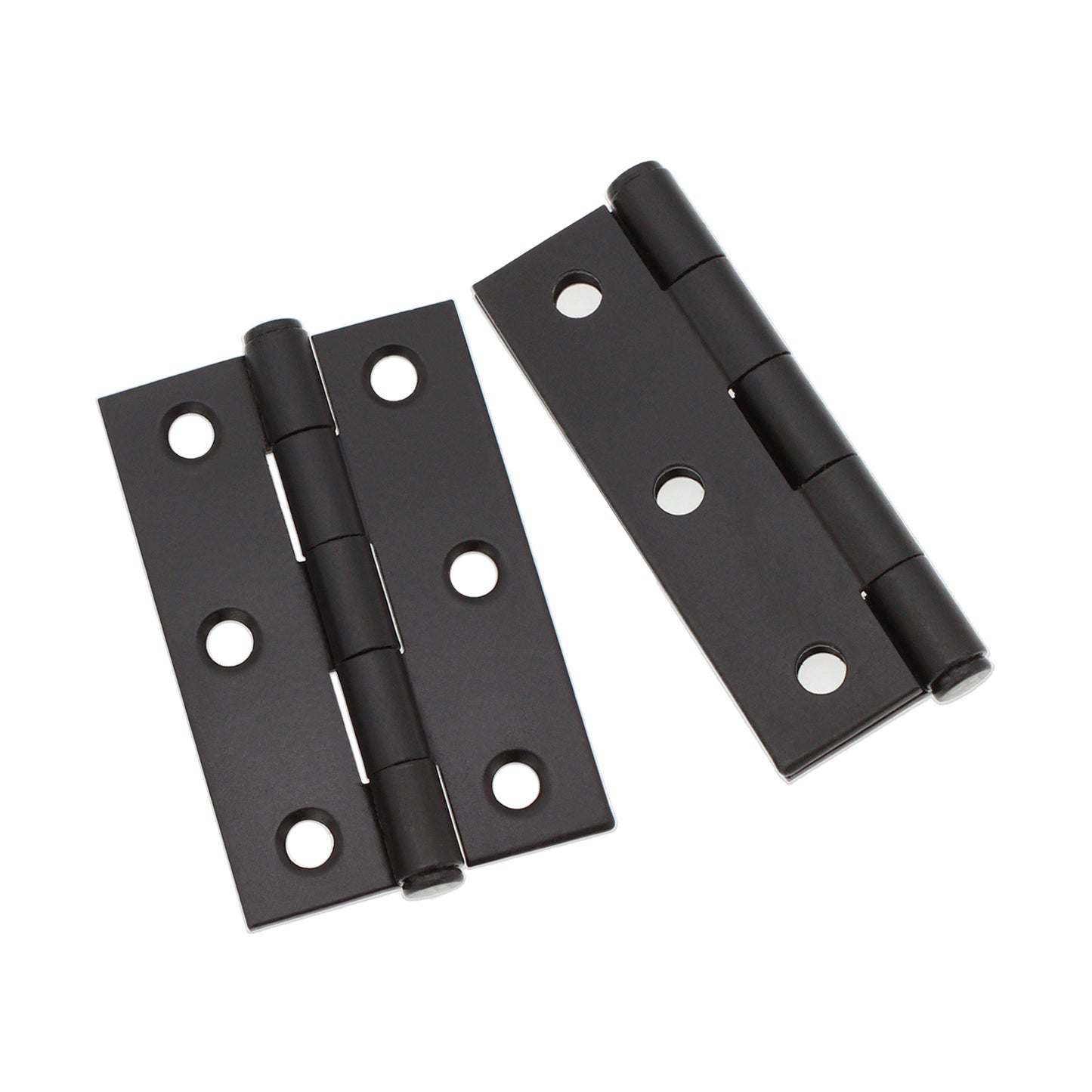 NON CE Mild Steel Butt Hinges - Black Nickel