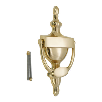 Polished Brass Victorian Door Knocker Home Decor