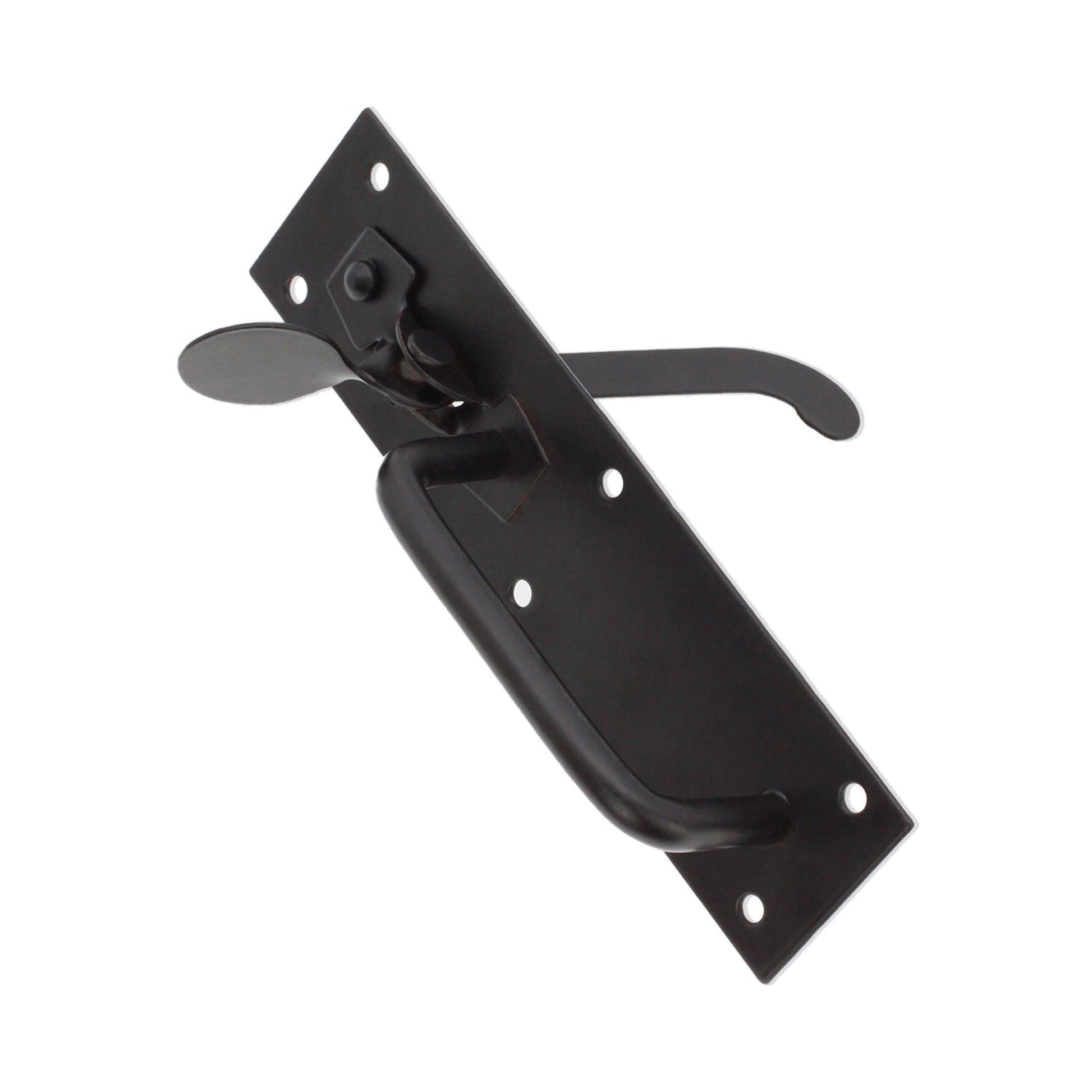 Black Iron Suffolk Latch Home Decor 