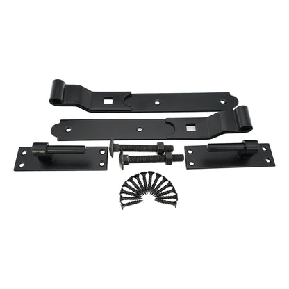 Cranked Hook and Band Hinge Home Decor