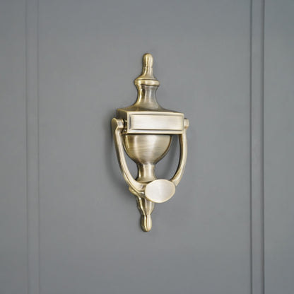 Antique Brass Victorian Door Knocker Home Decor