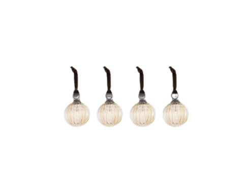 Betini Gold Baubles (Set of 4)