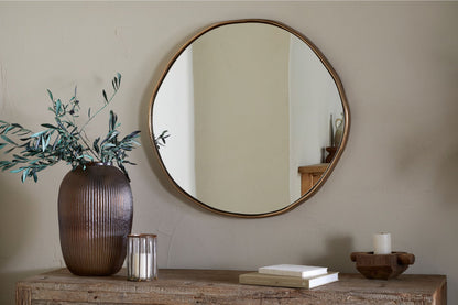 Organic Shape Mirror Home Decor