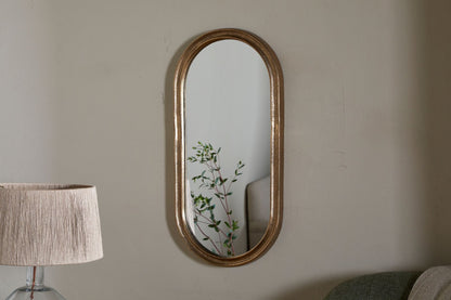 Antique Oval Mirror Home Decor