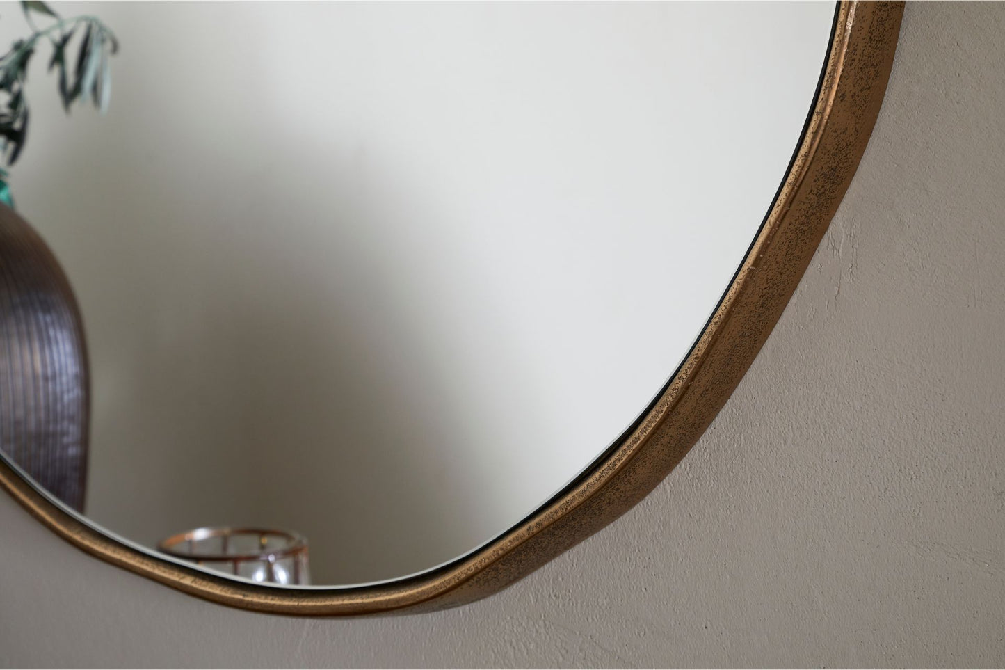 Organic Shape Mirror Home Decor