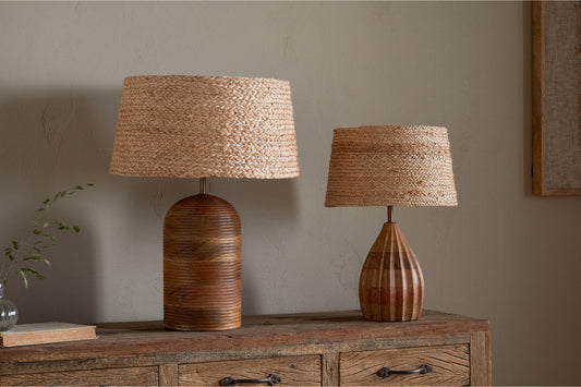 Pisang Natural Lampshade - Natural