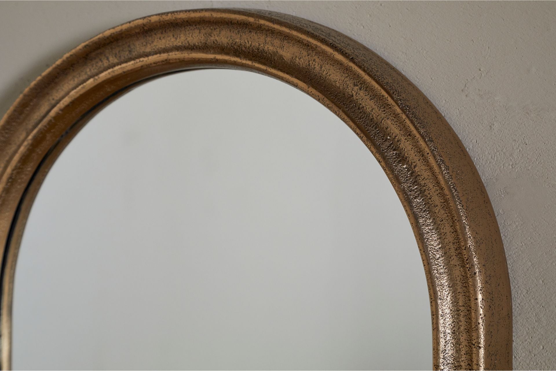 Antique Oval Mirror Home Decor