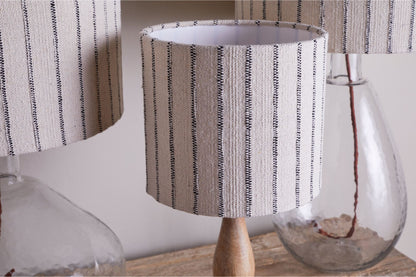 Cotton Stripe Lampshade Home Decor