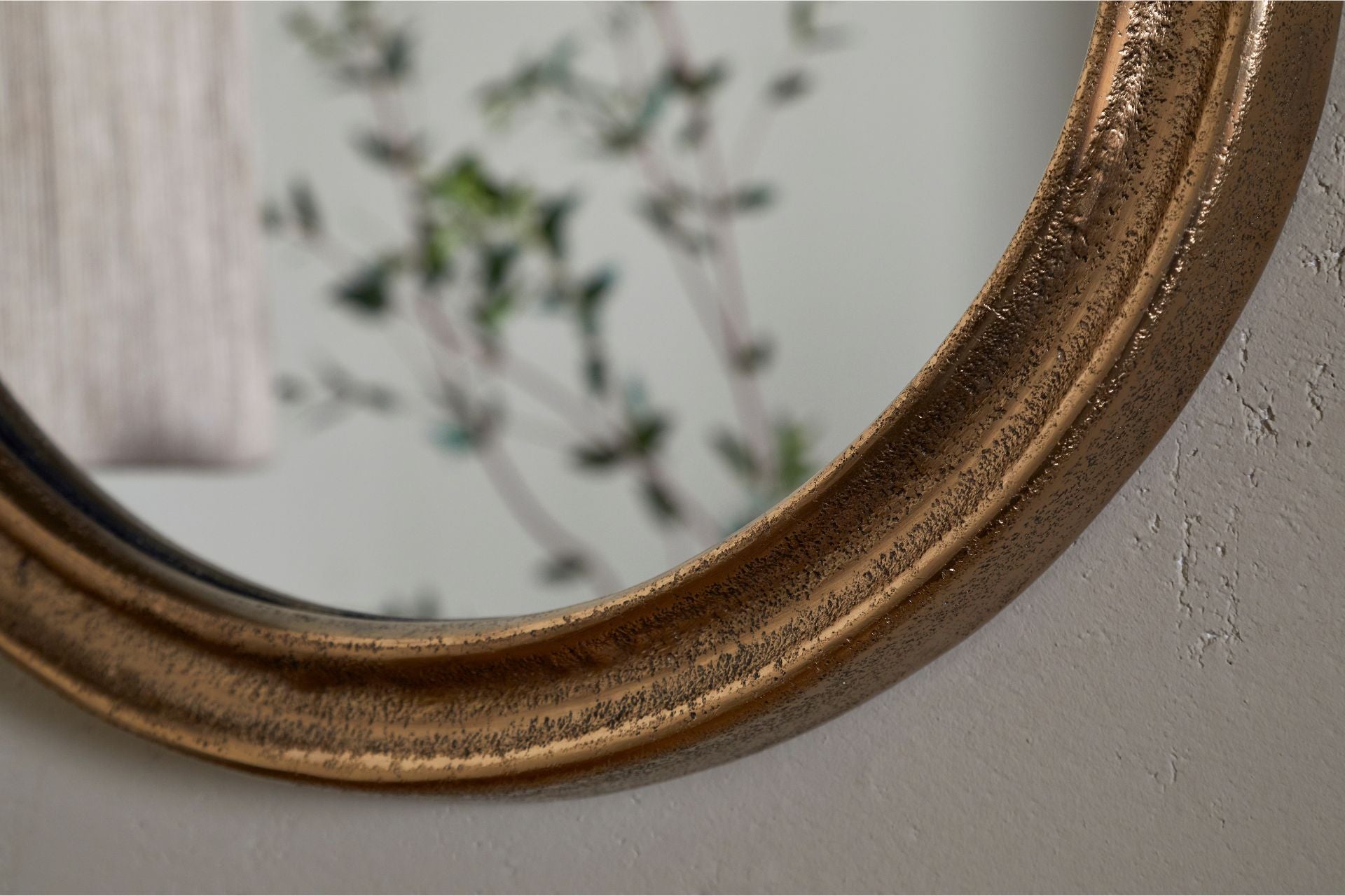 Antique Oval Mirror Home Decor