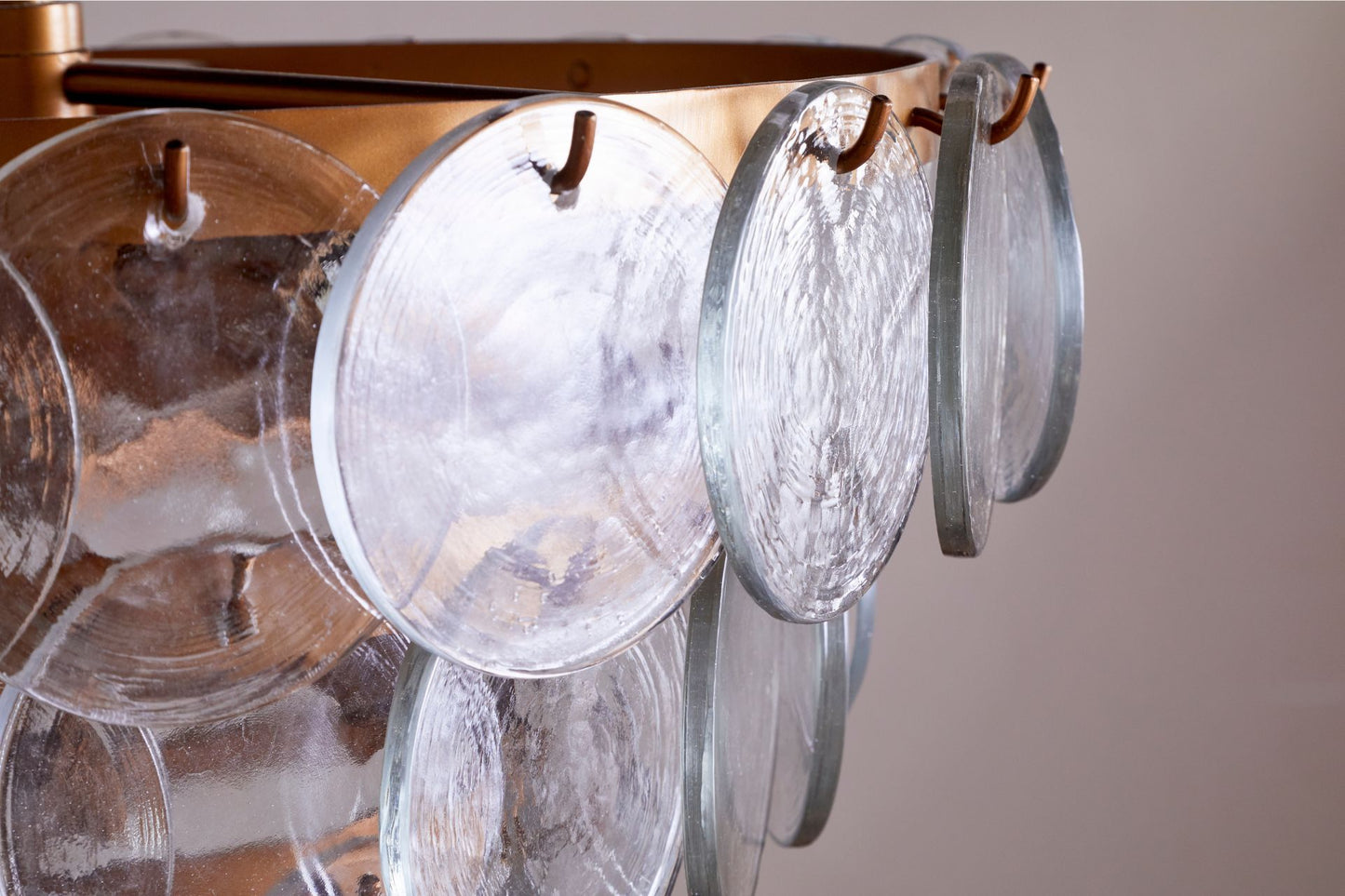 Recycled Glass Chandelier Home Decor