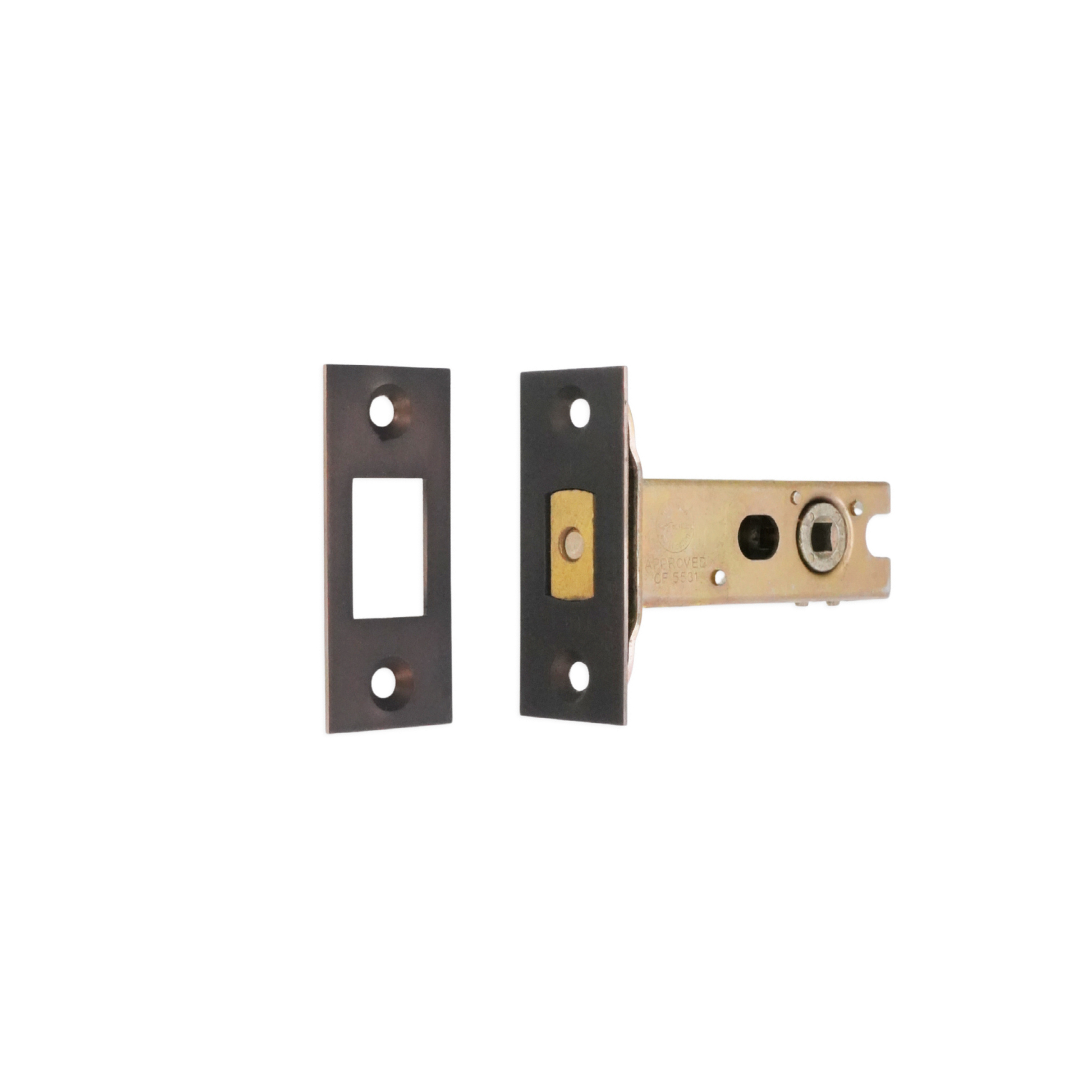 Aged Bronze Tubular Dead Bolt Home Decor 