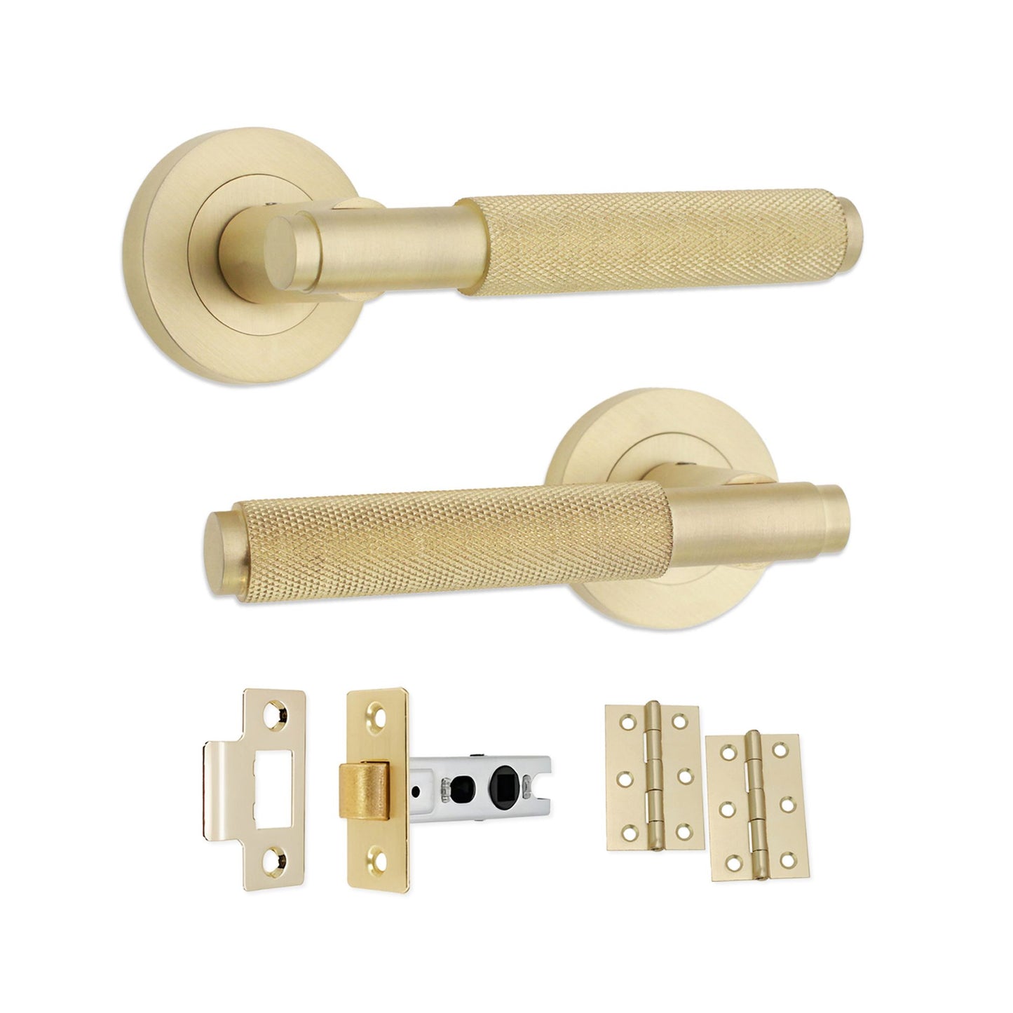Lever on Rose Latch Pack Home Decor