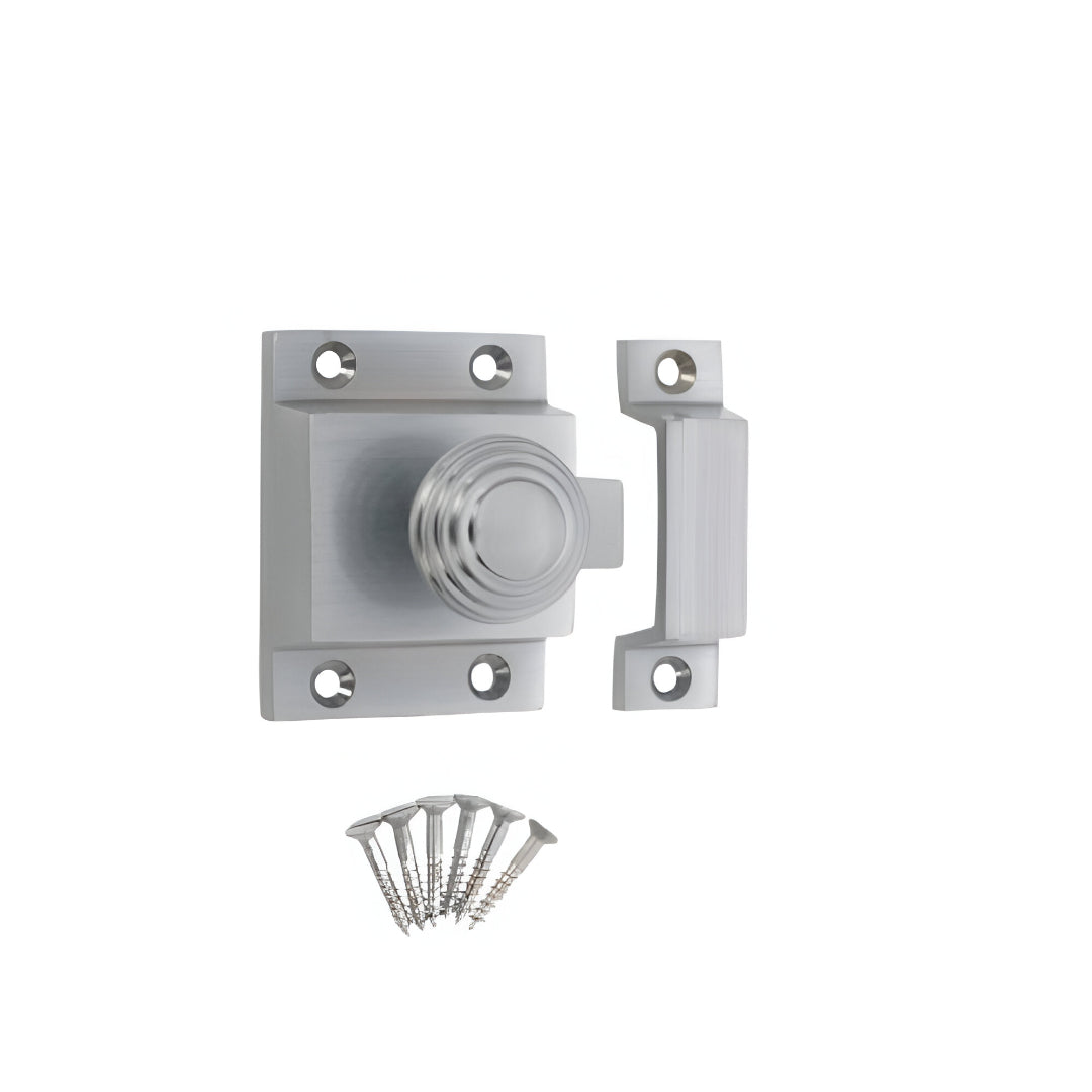 Beehive Cupboard Catch Satin Chrome