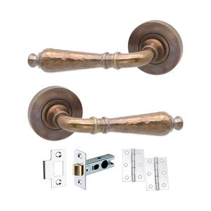 Lever on Rose Latch Pack Home Decor