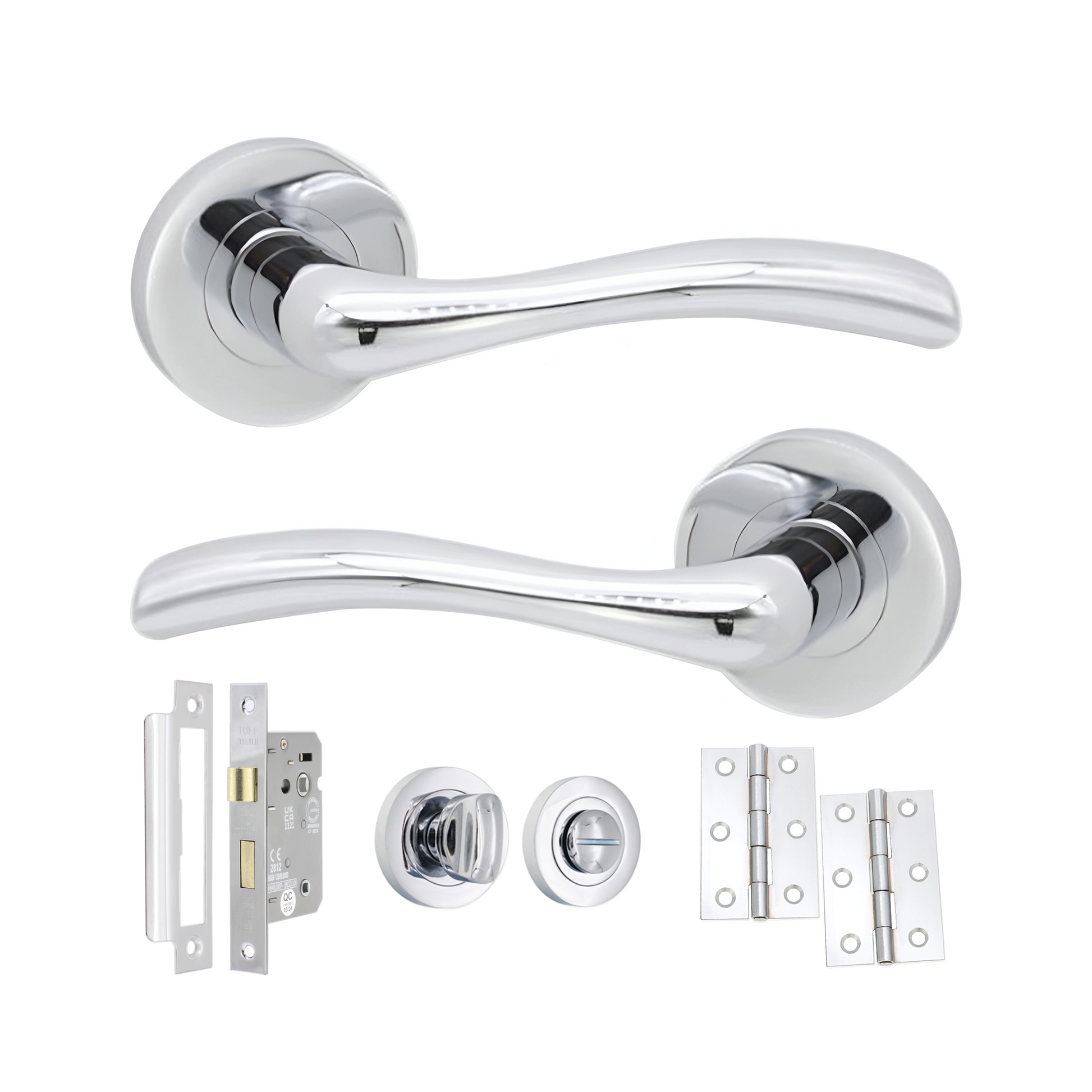 Lever Door Handle Bathroom Pack Home Decor