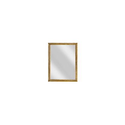 Yadur Rectangular Mirror - Antique Brass - Large