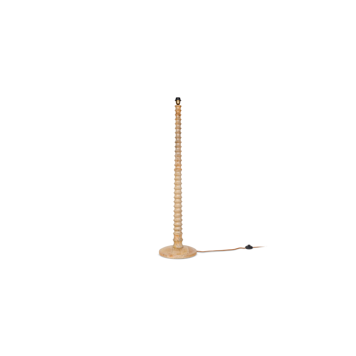 Avisa Mango Wood Floor Lamp