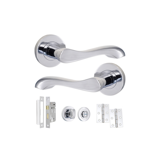 Lever Door Handle Bathroom Pack Home Decor
