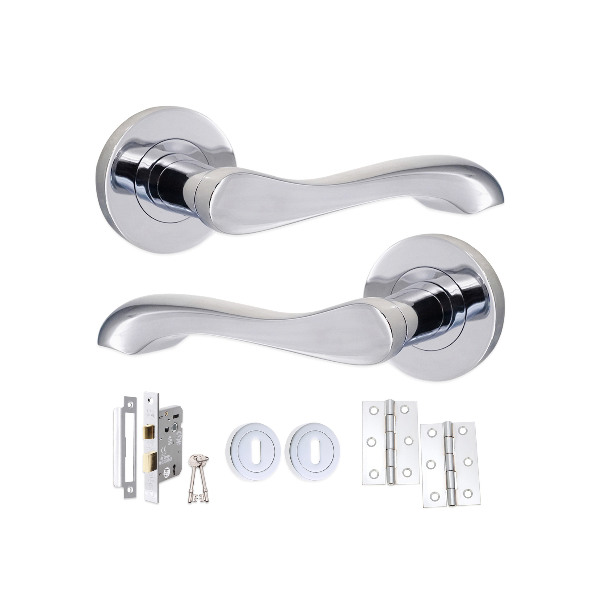 Lever Door Handle Lock Pack Home Decor
