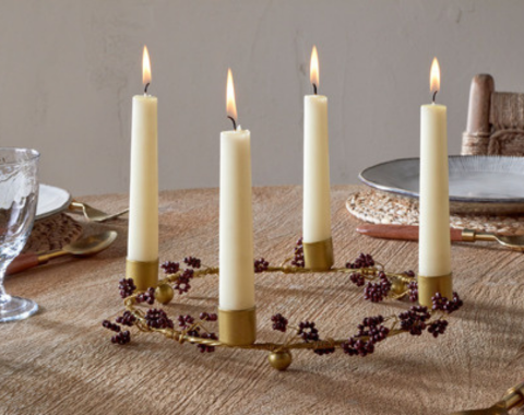 Candle Holder Christmas Home Decor 