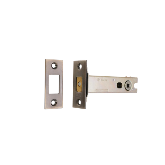 4" Tubular Dead Bolt - Aged Brass