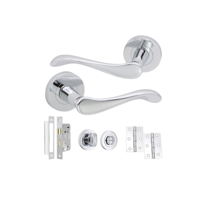 Lever Door Handle Bathroom Pack Home Decor