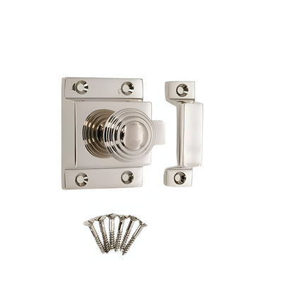 Beehive Cupboard Catch Polished Nickel