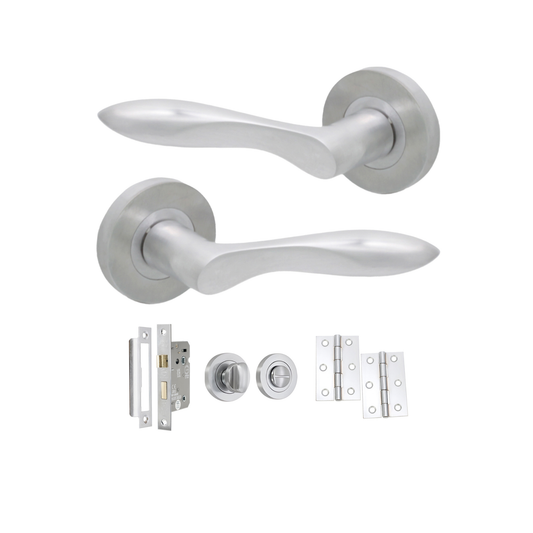 Lever Door Handle Bathroom Pack Home Decor