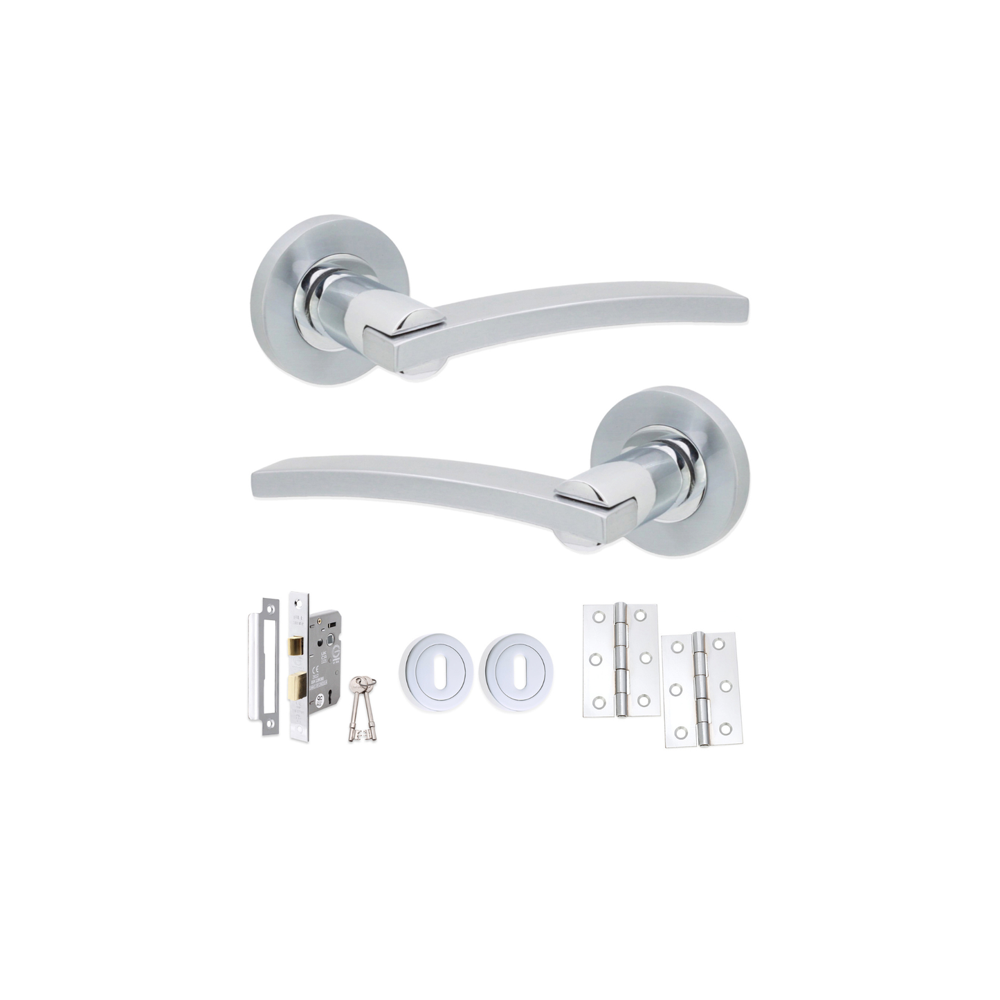 Lever Door Handle Lock Pack Home Decor