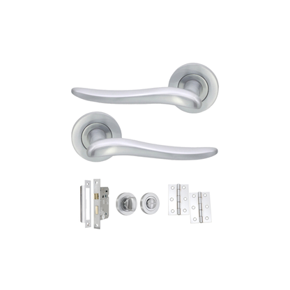 Lever Door Handle Bathroom Pack Home Decor