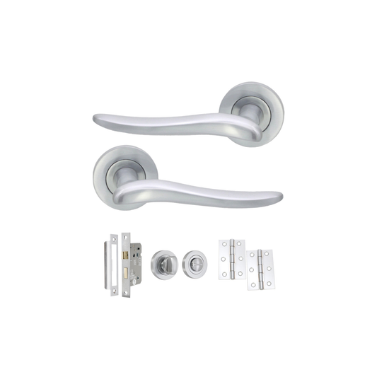 Lever Door Handle Bathroom Pack Home Decor