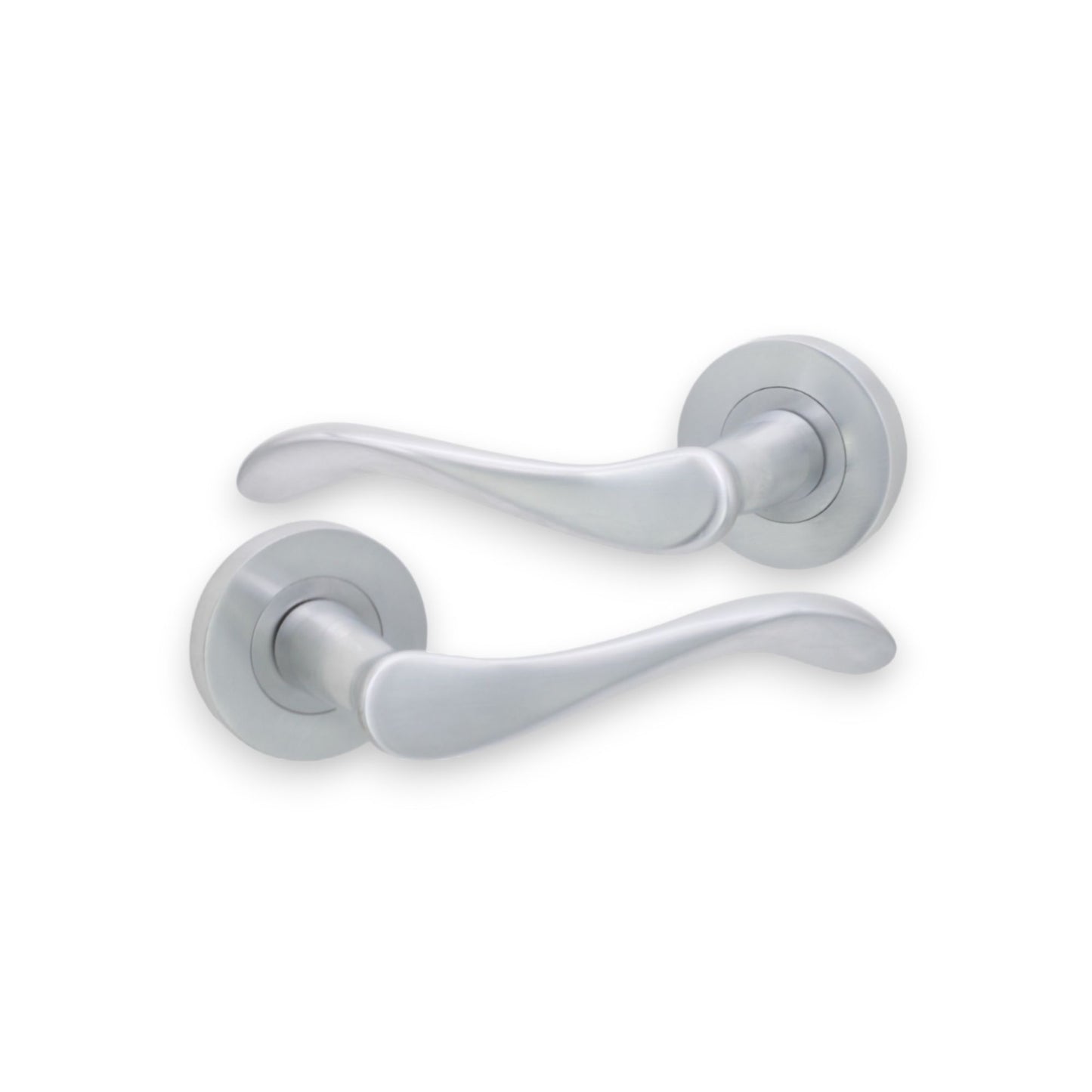 Rosalie Hebel-Türgriff, satiniertes Chrom