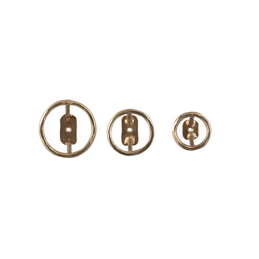 Olani Bathroom Hooks - Antique Brass - (Set of 3)