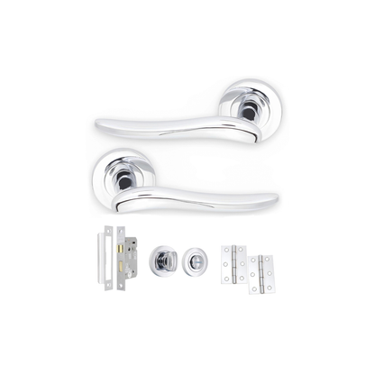 Lever Door Handle Bathroom Pack Home Decor